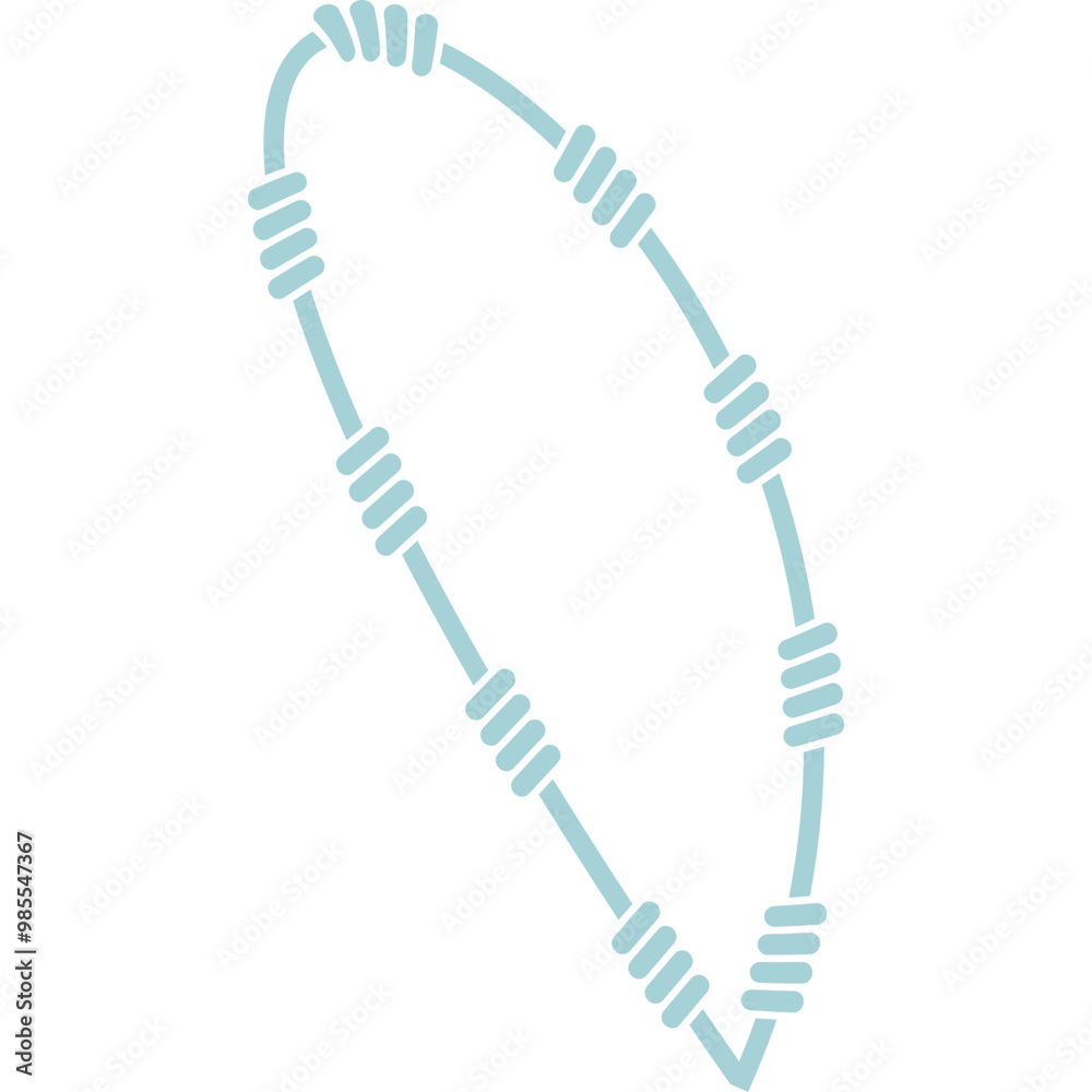 Aesthetic Rope Pattern Line Art Decorative Ornament Aesthetic Rope Pattern Line Art Decorative Ornament
