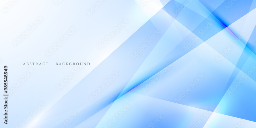 Naklejka premium abstract background Blue and modern background vector illustration