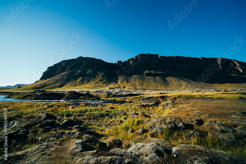 Fossálar Waterfall at Iceland