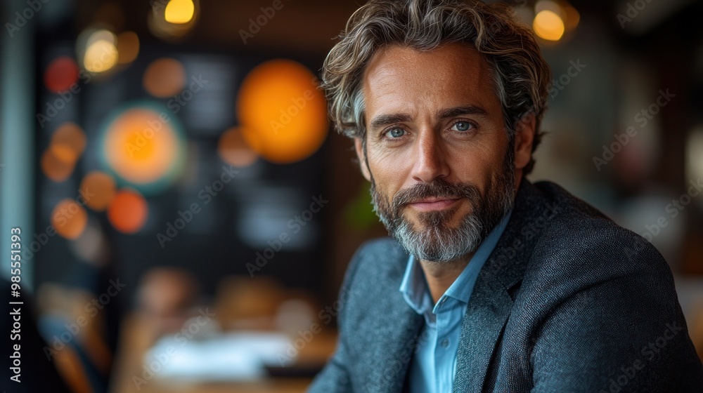 Portrait of a Confident Man Portrait of a Confident Man