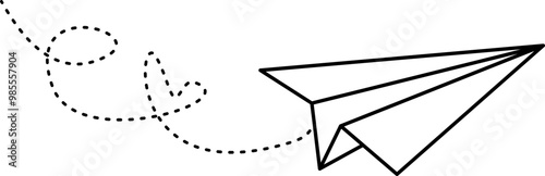 Paper Plane Heart Route