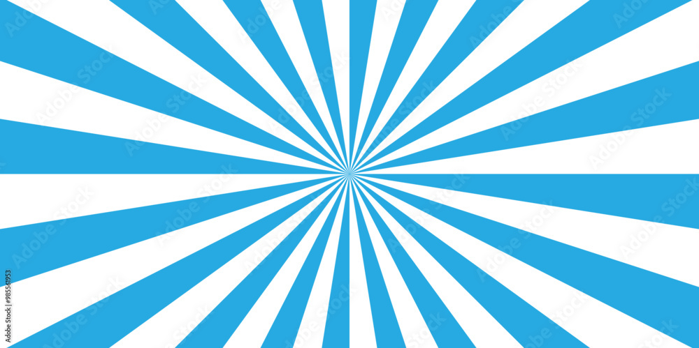 Fototapeta premium Abstract sunburst beam light vintage shine and graphic summer explosion pattern. colorful light bright sunrise isolated glow striped texture background.