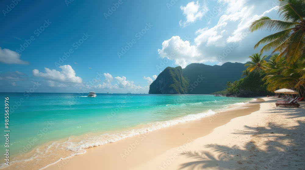 Vibrant Tropical Beach and Sunset Photos - Idyllic Coastlines, Crystal Blue Waters, and Lush Palms in Bali and Tulum Vibrant Tropical Beach and Sunset Photos - Idyllic Coastlines, Crystal Blue Waters, and Lush Palms in Bali and Tulum