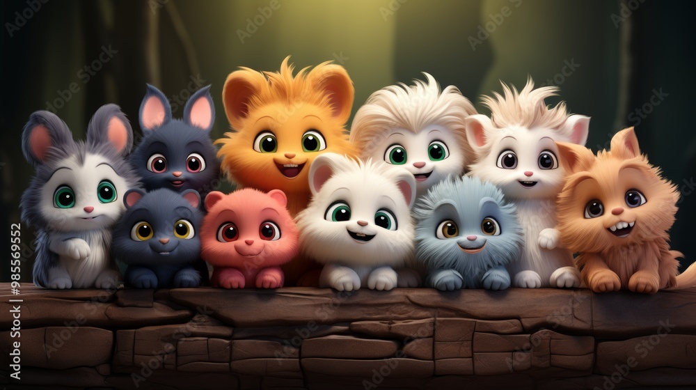 Fototapeta premium World Animal Day is a global celebration aimed at raising awareness for animal rights and welfare, encouraging action to protect animals and their habitats