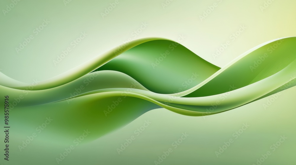 Dynamic green wave background with intersecting lines and smooth gradients, providing a contemporary and engaging visual space Dynamic green wave background with intersecting lines and smooth gradients, providing a contemporary and engaging visual space