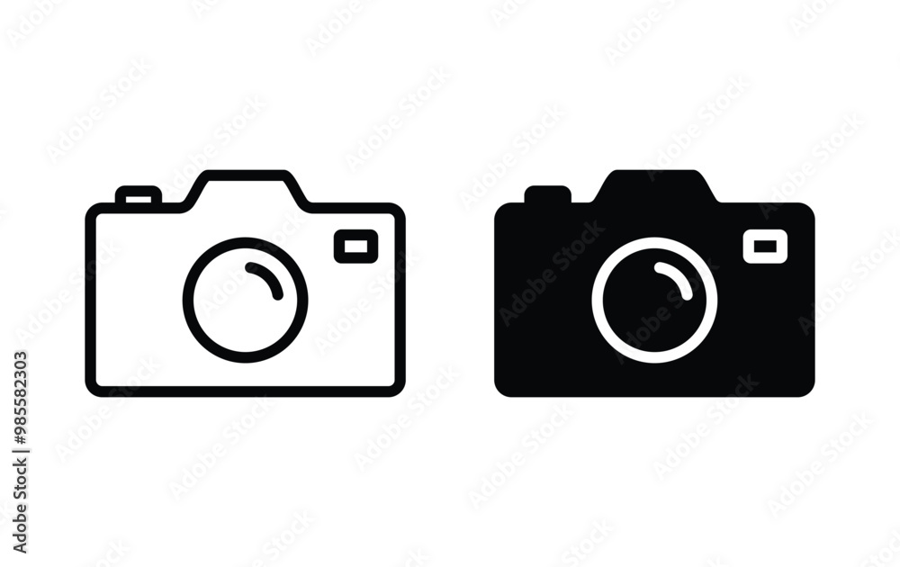 camera icon vector camera icon vector