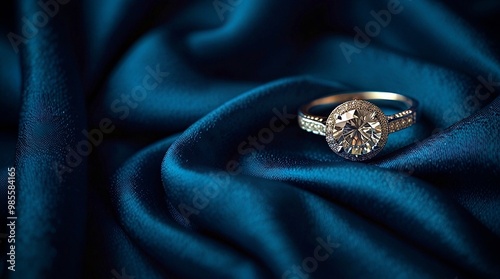 Diamond engagement ring