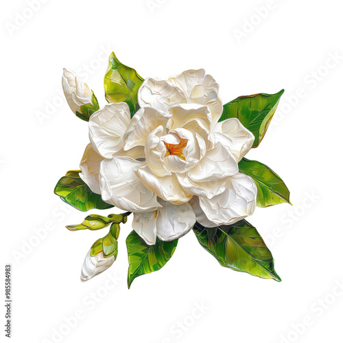 flower - White flowers are pure and elegant. Their soft petals and gentle fragrance, like those of Lily or Jasmine, create a calm and peaceful feeling.