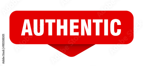 AUTHENTIC STICKER