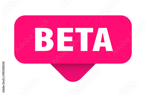 BETA STICKER
