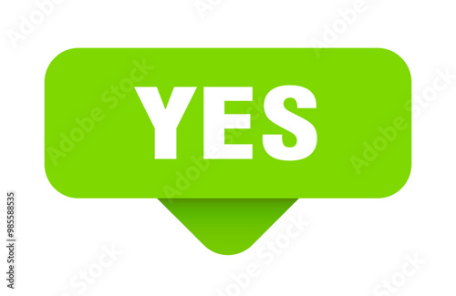 YES STICKER