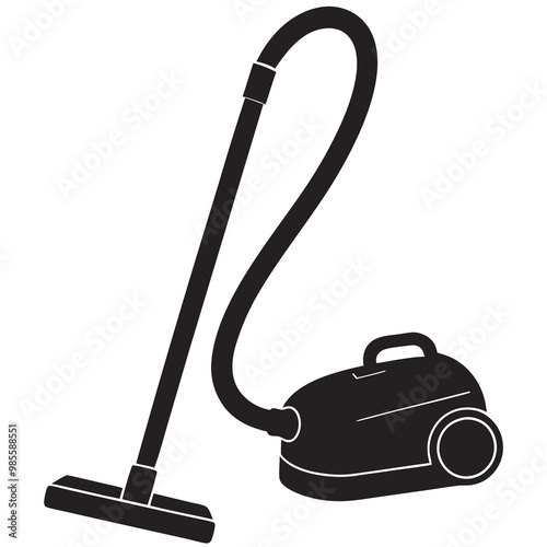 Vacuum cleaner isolated on a white background