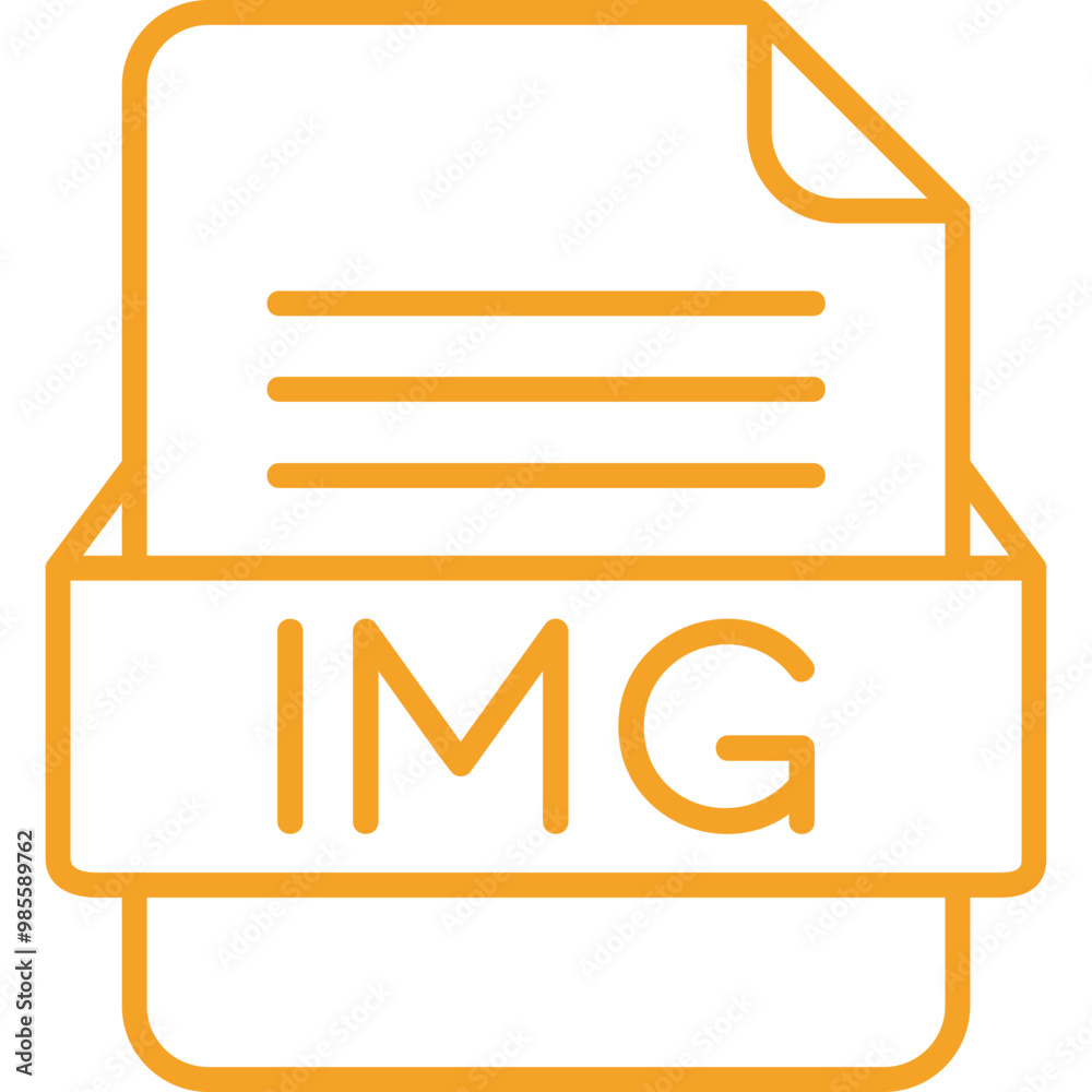 IMG File Format Vector Icon Design IMG File Format Vector Icon Design