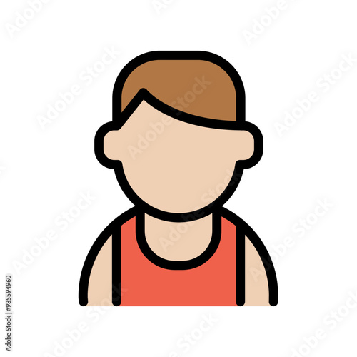 Basketball player icon