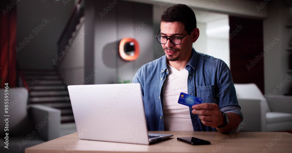 Online Shopping On Laptop. Internet Shop Online Shopping On Laptop. Internet Shop