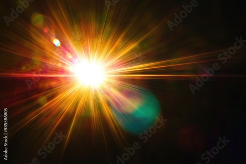 High quality lens flare effects for overlay designs.