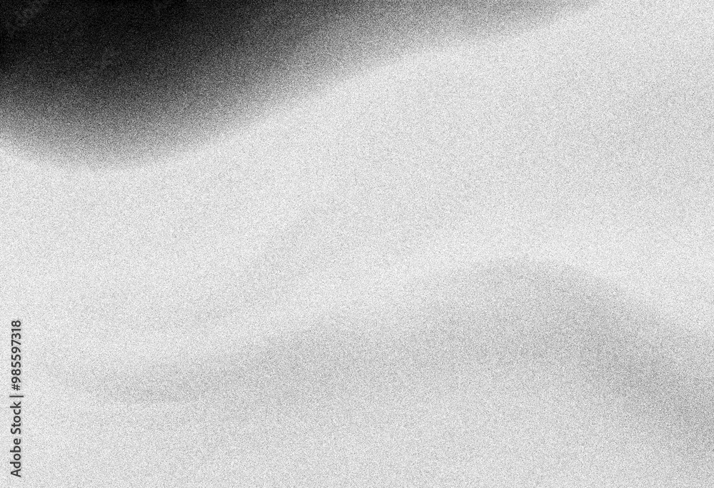 Fototapeta premium Abstract black and white gray grainy texture gradient background