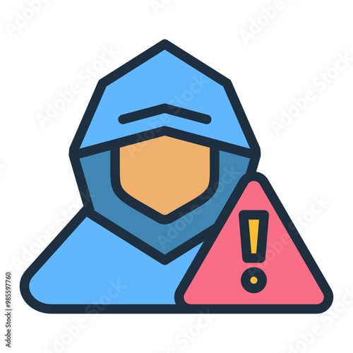 Hacker Alert Icon