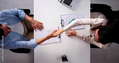 Bild auf Leinwand Business Job Recruitment. HR Recruit