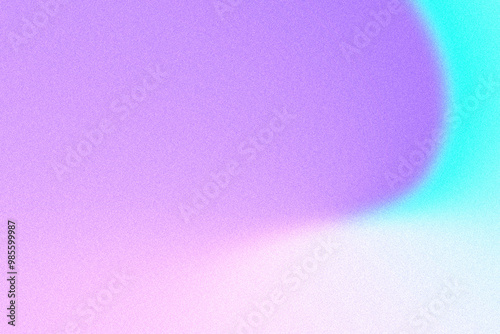 Abstract holographic purple blue grain gradient background texture