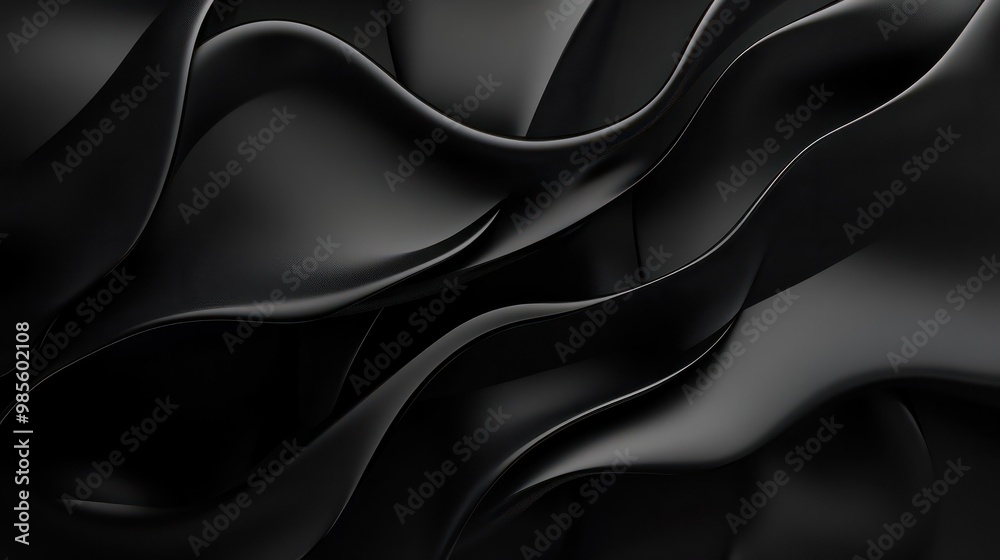 Obraz premium Design a sophisticated presentation background with black abstract
