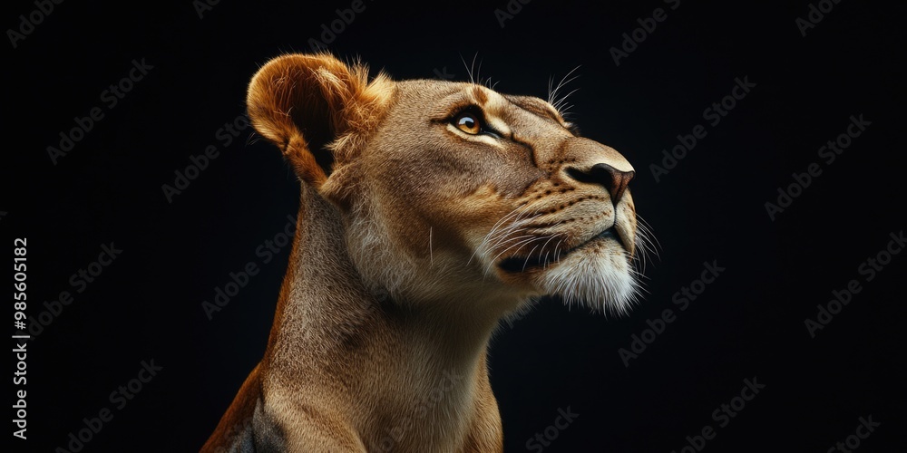 Obraz premium Lion close up