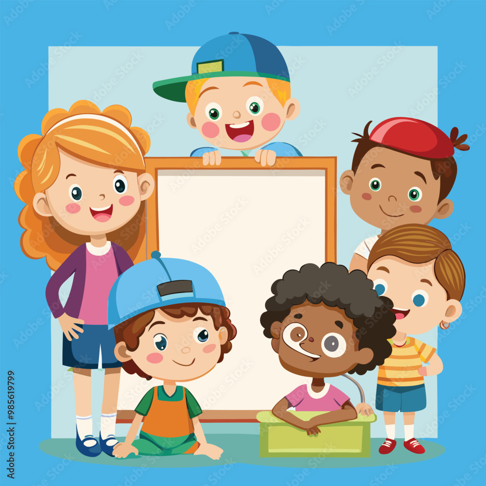 Welcome Back to school web banner, doodle on checkered paper background, vector illustration Welcome Back to school web banner, doodle on checkered paper background, vector illustration