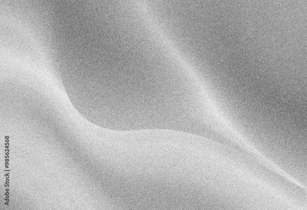 Abstract black and white gray grainy texture gradient background