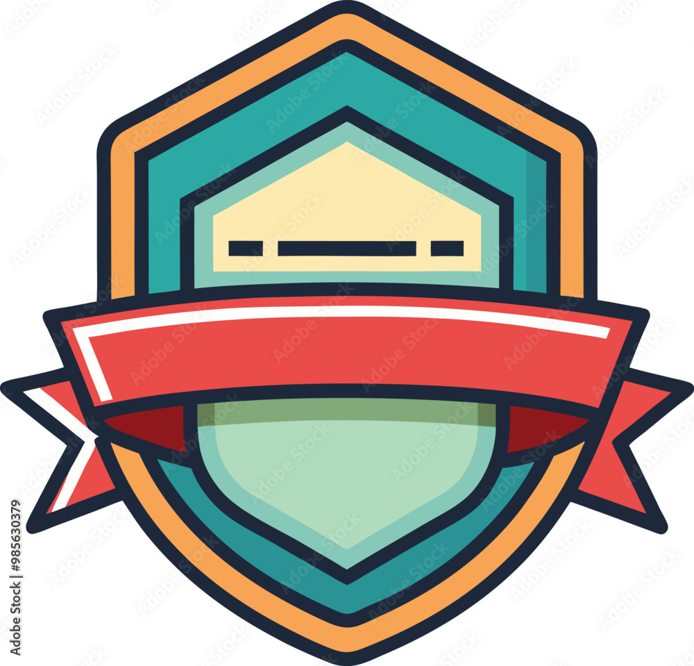 A premium quality badge vector featuring a sleek design A premium quality badge vector featuring a sleek design