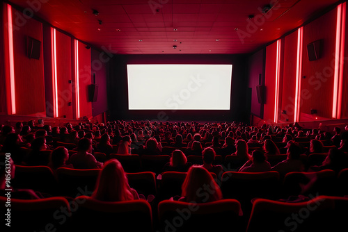 Cinema, Audience, Movie - Captivating Theater Experience