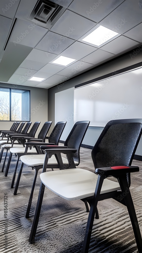 Fototapeta premium Modern Conference Room Chairs
