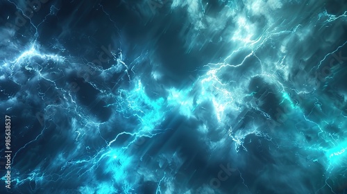 Electric abstract wallpaper featuring vivid purple and blue lightning, captured in ultra-high definition.