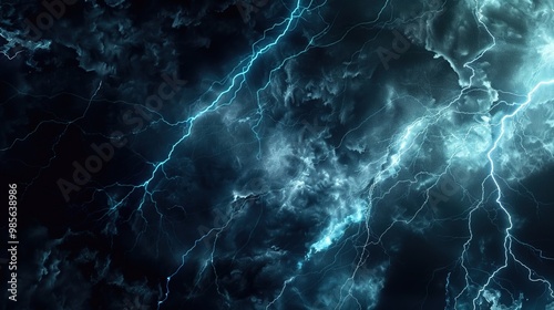 Electric abstract wallpaper featuring vivid purple and blue lightning, captured in ultra-high definition.