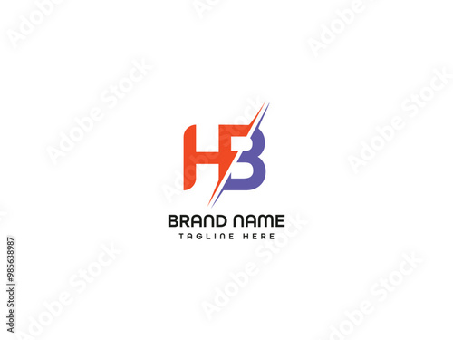 Business modern letter logo design