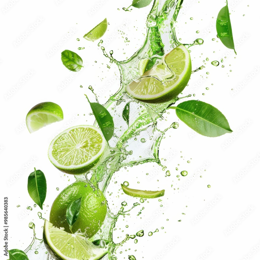 Fresh Fruit Splash Mockups Fresh Fruit Splash Mockups