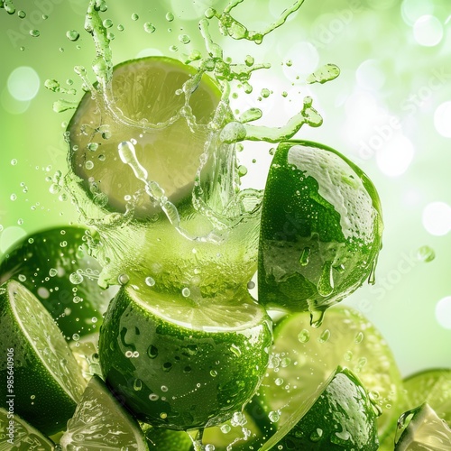 Fresh Fruit Splash Mockups photo