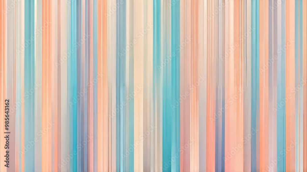 Pastel vertical stripes in soft warm tones.