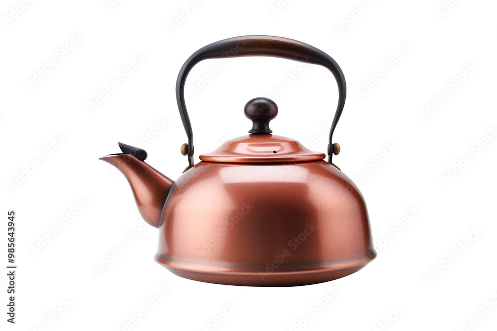 Tea kettle isolated on the transparent background Tea kettle isolated on the transparent background