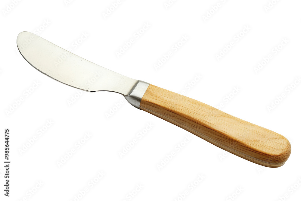 Fototapeta premium Dessert spoon on a transparant background