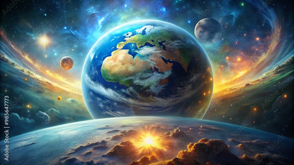 Earth abstract image Earth abstract image