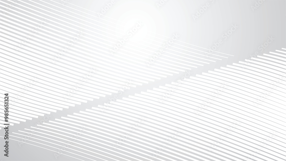 Naklejka premium Grey abstract background with stripes curve line for backdrop or presentation