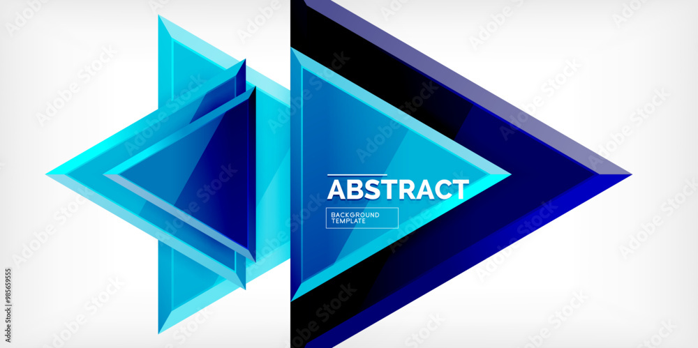 Abstract background - glossy triangles. Vector Illustration For Wallpaper, Banner, Background, Card, Book Illustration, landing page Abstract background - glossy triangles. Vector Illustration For Wallpaper, Banner, Background, Card, Book Illustration, landing page