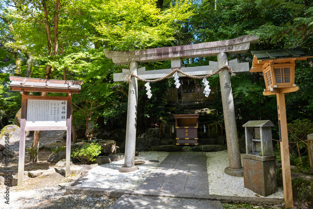 石切劔箭神社 上之社／婦道神社（2024年9月撮影）