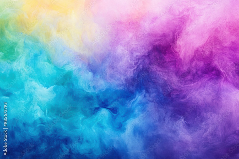 Vibrant cloud of colorful smoke abstract background Vibrant cloud of colorful smoke abstract background