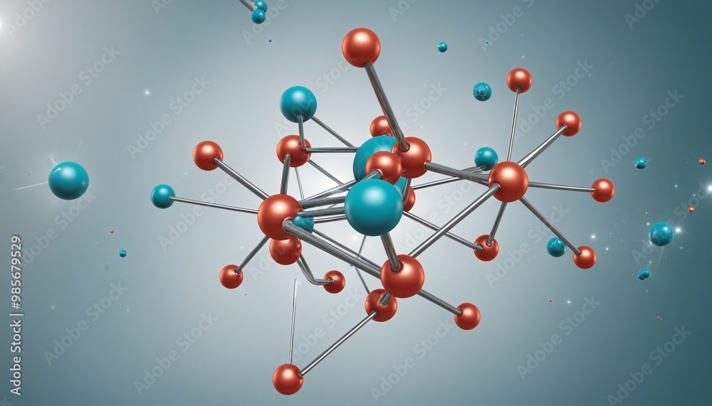molecule or atome structure background, illustration molecule or atome structure background, illustration