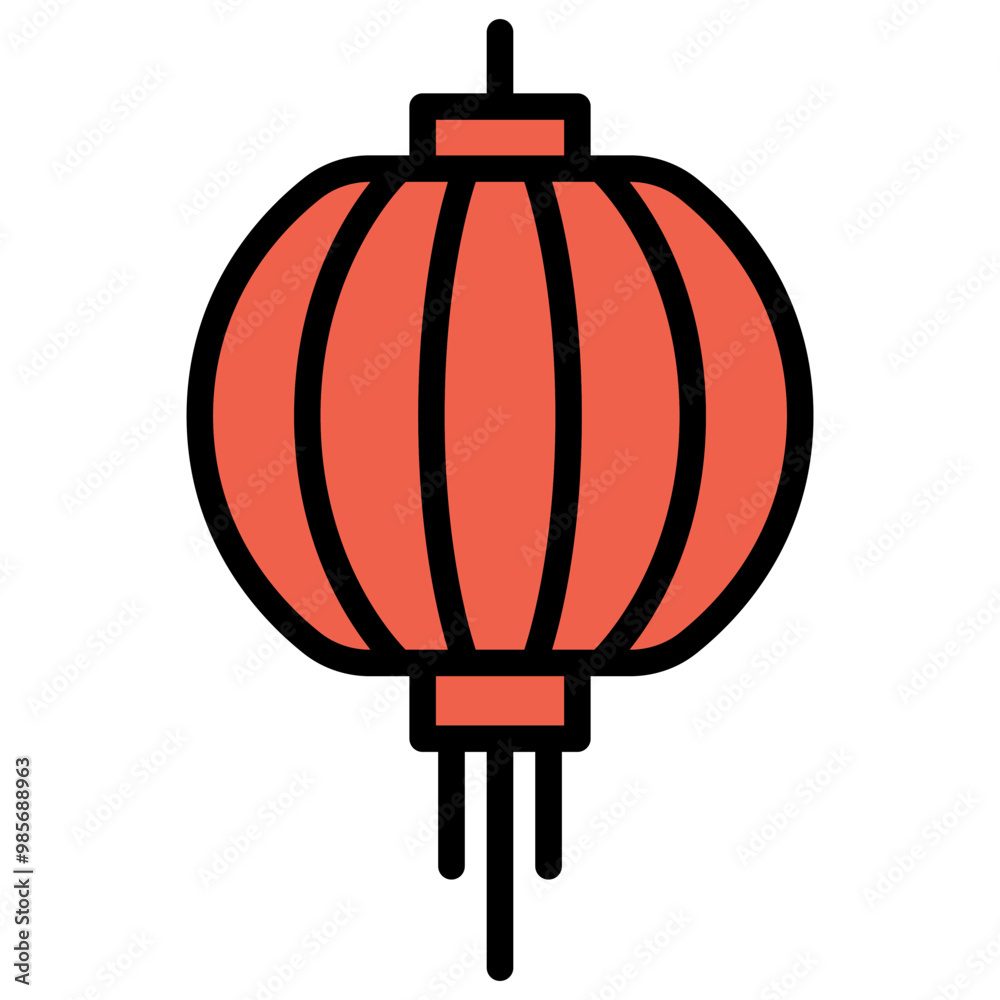 Chinese lantern icon Chinese lantern icon