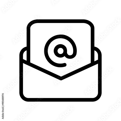 Email icon vector