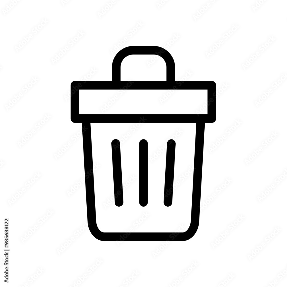 trash can icon. garbage can, rubbish bin symbol trash can icon. garbage can, rubbish bin symbol