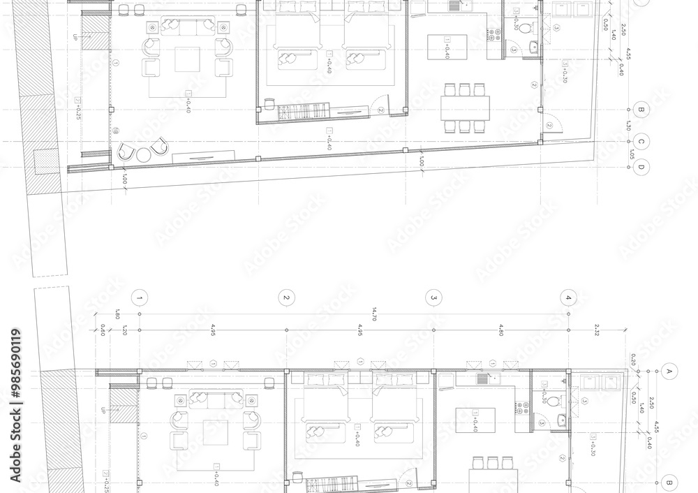 Write a blueprint architecture for building. Write a blueprint architecture for building.