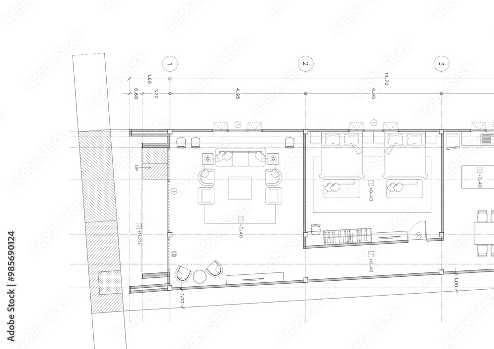 Write a blueprint architecture for building. Write a blueprint architecture for building.